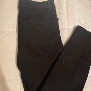 Zara black high waisted jeans